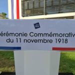 Cérémonie commémorative du 11 novembre avec les CM2
