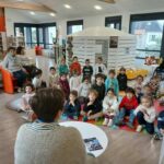 Visite de la médiathèque